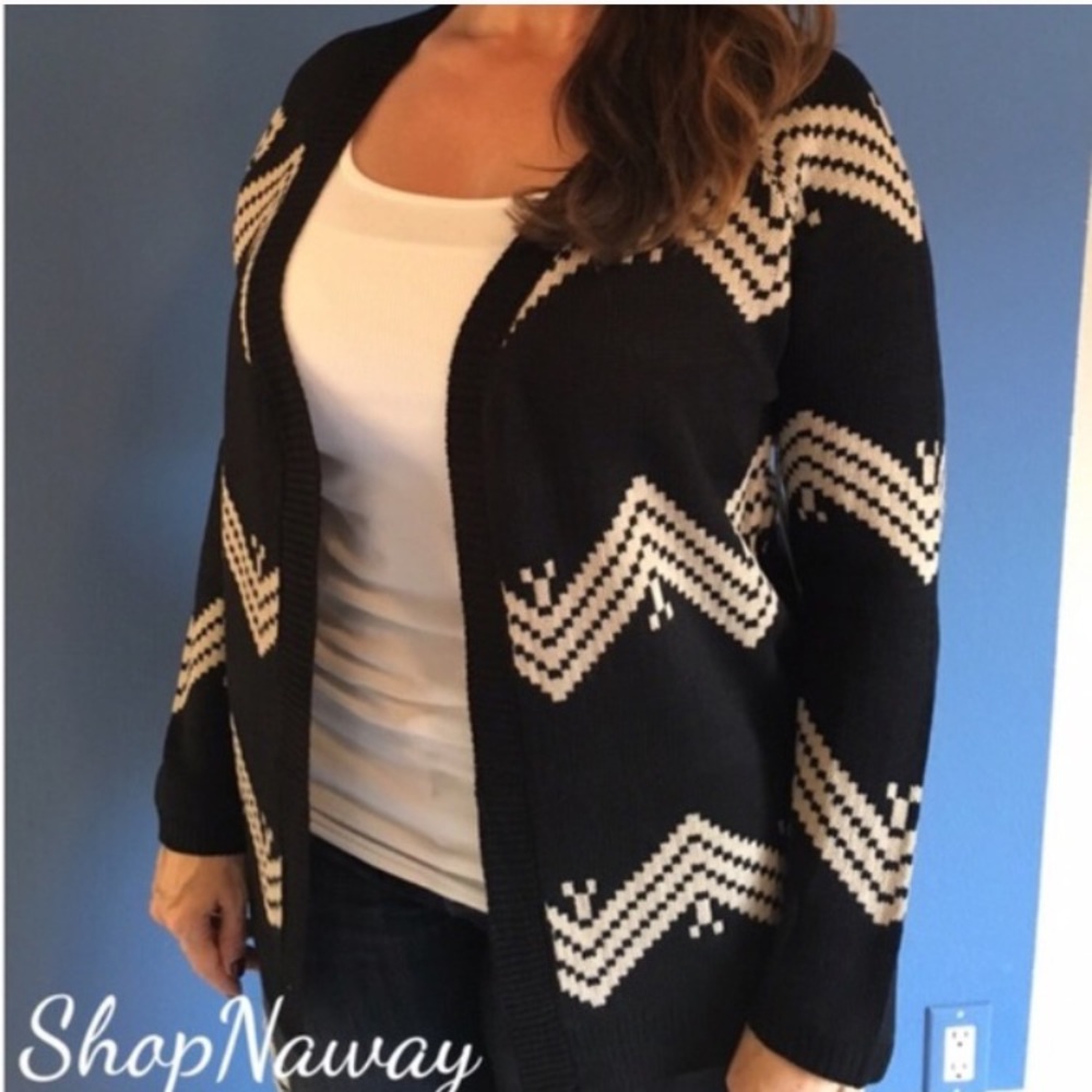 🆕 Black Sweater Cardigan